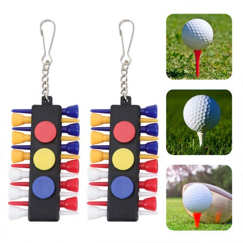 3 Sets Golfs Trainings-Tee- Golfs-Tee-Halter Tee-Organizer 1