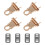 Security Twist Lock Zinklegierung 4 1