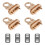 Security Twist Lock Zinklegierung 4 6