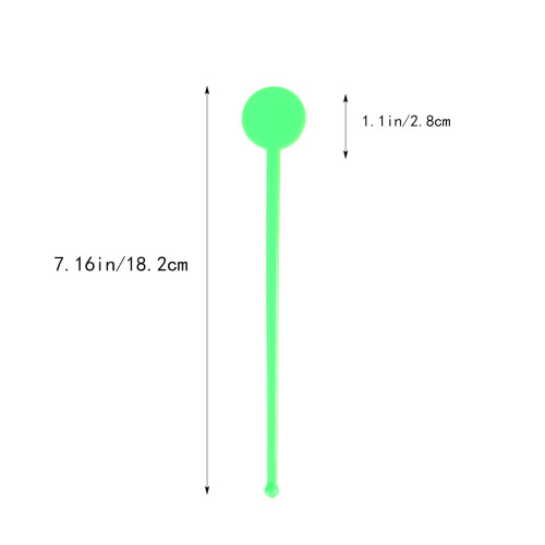 Mrless 80 Cocktail Rührstäbchen 7,16" Mischstäbe 1
