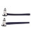 2Stk Vorhangschließer Halter Weiß Harz 3