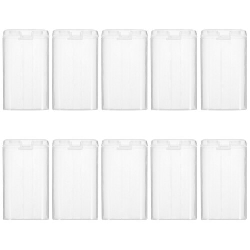 10Pack Transparenter -Organizer Für Elektronische Bauteile