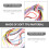12 Datenkabelschutz Kabelorganizer Spiral Wrap 11