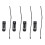 4St Wasserabscheider Stecker Ersatzteile Kanu Kunststoff 7