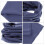 Kinder Winddichter Schal 39,00x20,00x0,30 Cm 8