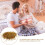 Handgemaakte Decoratieve Opbergdozen Met Glitter Raffia 7
