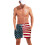 1 Paar Amerikaanse Zwembroek Polyester Broek 11