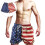 1 Paar Amerikaanse Zwembroek Polyester Broek 4