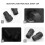 Raindrops 2 Stuks Voetsteun Protector Elektrische Accessoires 9