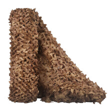 Camouflage Net Dual Mesh 1.5m X 6m Netting For Decor Sunshade Camp Photo Backdrop Car Concealment Paintball Curtain
