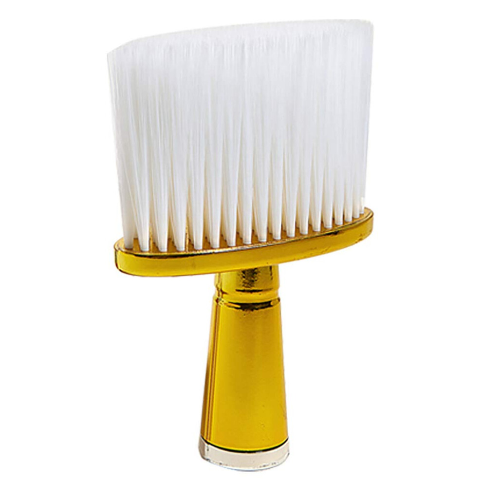 Hair Brush Neck Duster For Barber Hairdressing Tools Gold Hair Cutting Cleaning Brush