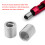 Kit de 60 inserts filetés en acier inoxydable argenté M3-M12 5