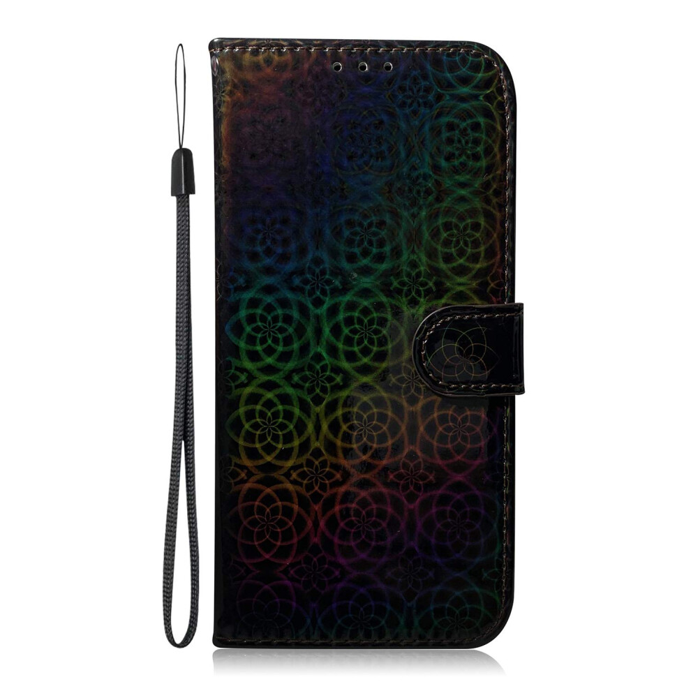 Wallet Leather Flip Cover Card Holder Wrist Strap Shockproof Case For Redmi Note 14 Pro 5G Note 14 Pro+ 5G Compatible Black 9016109368416