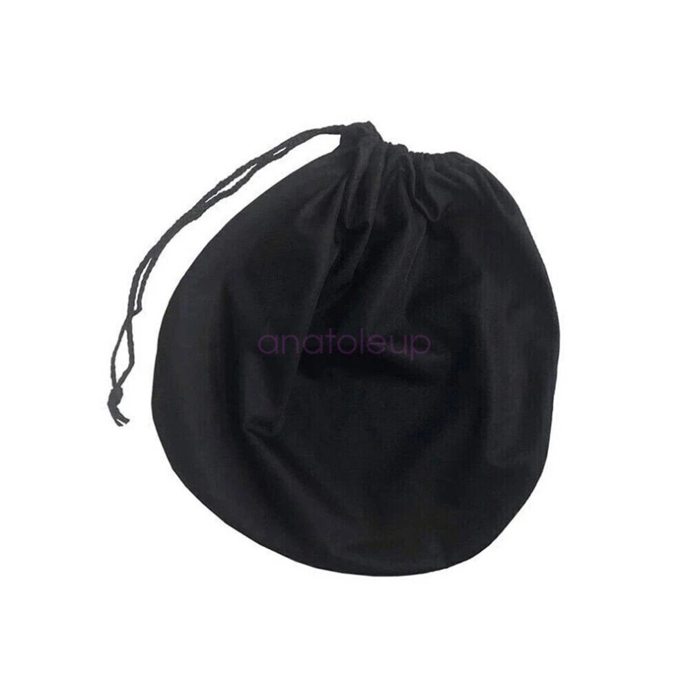 Motorcycle Helmet Universal Protective Drawstring Helmet Bag Dust Proof New Black 6963793835706