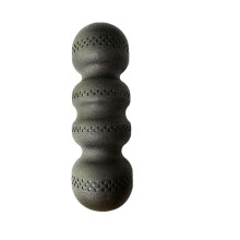 EPP Yoga Foam Roller 45x15 Cm Waveform Massage Myofascial Release Portable Back And Leg Roller Black