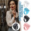 Bluetooth Self-timer Remote H4Y6 - Multi-Function Video Shutter, Fast Click, Black, One Size 3