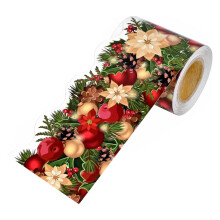 Labels Christmas 7.5cm Seasonal Bulletin Board Borders 18m Roll Decorative Border Decor
