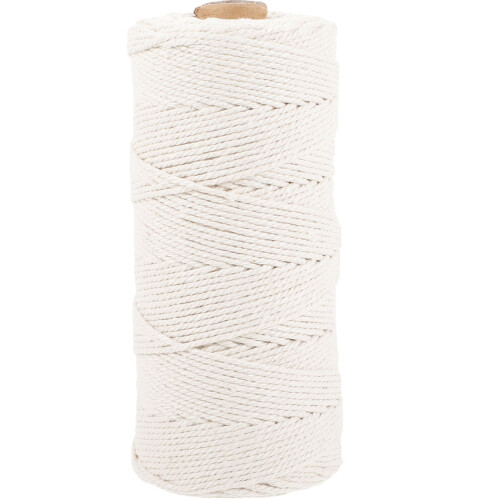 White Baumwolle Macrame Für Wanddekoration Und Verpackung 1