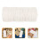 White Baumwolle Macrame Für Wanddekoration Und Verpackung 11