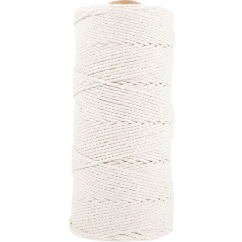 White Baumwolle Macrame Für Wanddekoration Und Verpackung 2