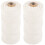 White Baumwolle Macrame Für Wanddekoration Und Verpackung 4