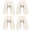 4Set Power Tool Belt Clips Stahl Für Den Professionellen Einsatz 1