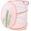 Wäschekorb Rosa Polyester 1Stück 1