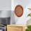 4St Ovaler Holz Wandfotorahmen Bildhalter 6