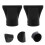 Diffuseraufsatz Schwarz 20 3,1x3,1x2,0 5