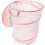 Wäschekorb Rosa Polyester 1Stück 10