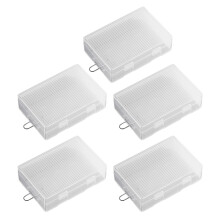 5Stück Organizer Box Weiß PP Für Den
