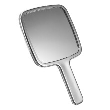 Worgeous Shape Mini Make-Up-Spiegel Miss 16,80x10,00x0,70 Cm Silber