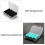 5Stück Organizer Box Weiß PP Für Den 8