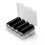 5Stück Organizer Box Weiß PP Für Den 4