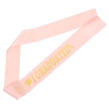 Sash Für Abschluss Rosa 1 Satz