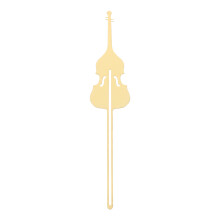 Violin Lesezeichen Musiknote Metall Golden