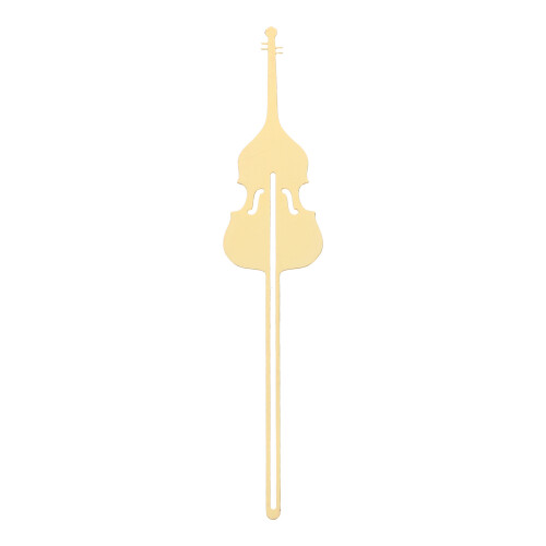 Violin Lesezeichen Musiknote Metall Golden