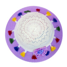 Casquette Violet Petite Respirante Plage