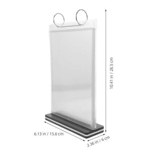 Desktop Flip Organizer Mehrseitiger Flip- Büro 1 1