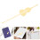 Violin Lesezeichen Musiknote Metall Golden 9