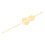 Violin Lesezeichen Musiknote Metall Golden 10