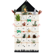 Tür Hängende Aufbewahrungstasche Baumwollstoff 1Stk Weihnachten