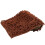 Worgeous Badematte Kaffeebraun Chenille 1 7