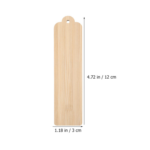 Diy Lesezeichen Set 10Stück Holz Lesemarken 1
