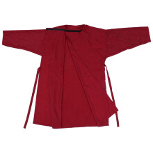 Salon Smock Stylist Jacke Friseur Umhang Uniform Kimono Kleid Rot