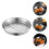 Rechteckige Grillbackform Silber 1 Satz 3
