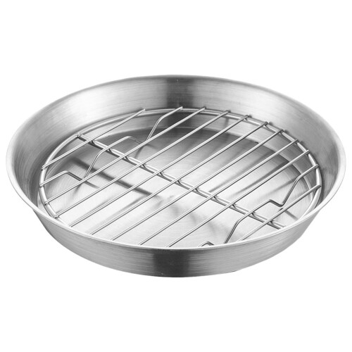 Rechteckige Grillbackform Silber 1 Satz 1