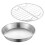 Rechteckige Grillbackform Silber 1 Satz 9