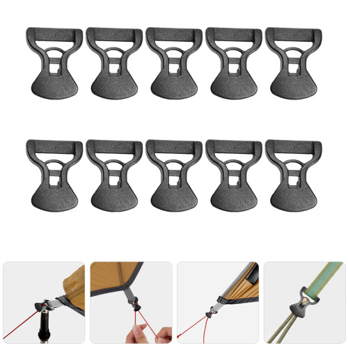 10 Winddichte Seil Schnallen Spanner Zubehör 2