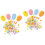 200Pcs Assorted Color Foam Eggs DIY Easter Basket and Party Decor 6